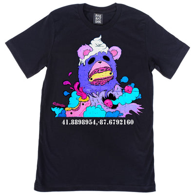 PakRat Ink Unisex T-shirt "Sugared Plum" by Elloo