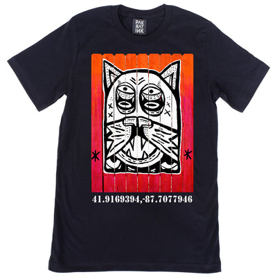 PakRat Ink Unisex T-shirt "Patio Dweller 2" by Jaymes Josef