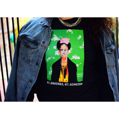 PakRat Ink Unisex Crewneck Sweatshirt "Big Frida" by Marco Miller Chicago Old Town