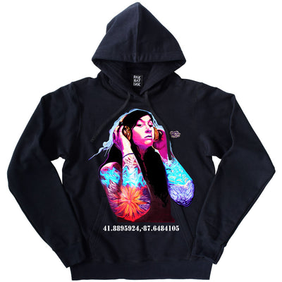 PakRat Ink Unisex Hoodie "Good Vibrations" by Czr Prz