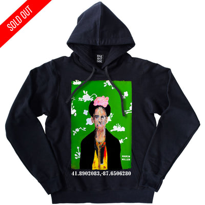 PakRat Ink Unisex Hoodie "Big Frida" by Marco Miller