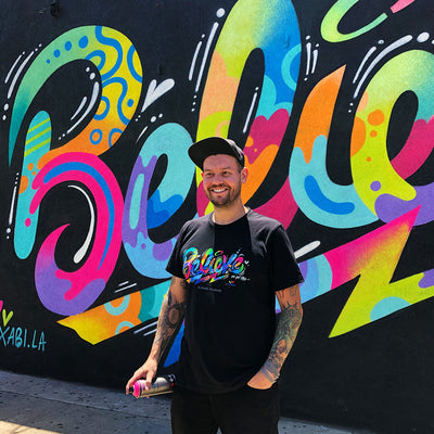 PakRat Ink "Believe" Mural by Jason Naylor Los Angeles