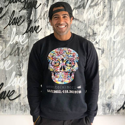 Unisex Crewneck Sweatshirt "memento (a) mori" by Ruben Rojas