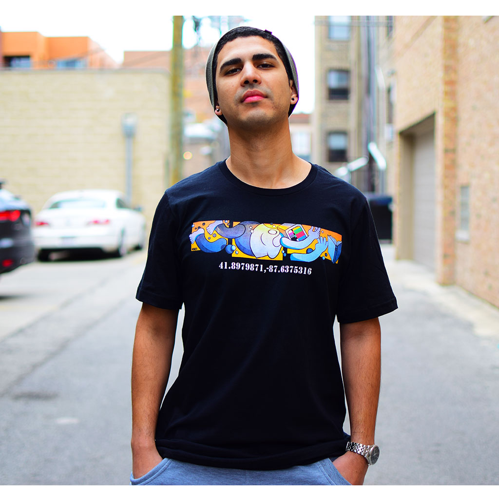 PakRat Ink Unisex T-shirt "Book Learnin’" by Mosher Chicago Alley