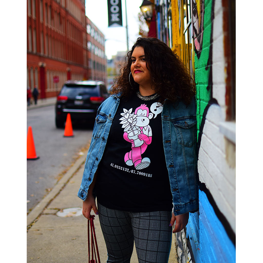 PakRat Ink Unisex T-shirt "Dipso Facto" by Mosher Chicago Old Town Streetwear