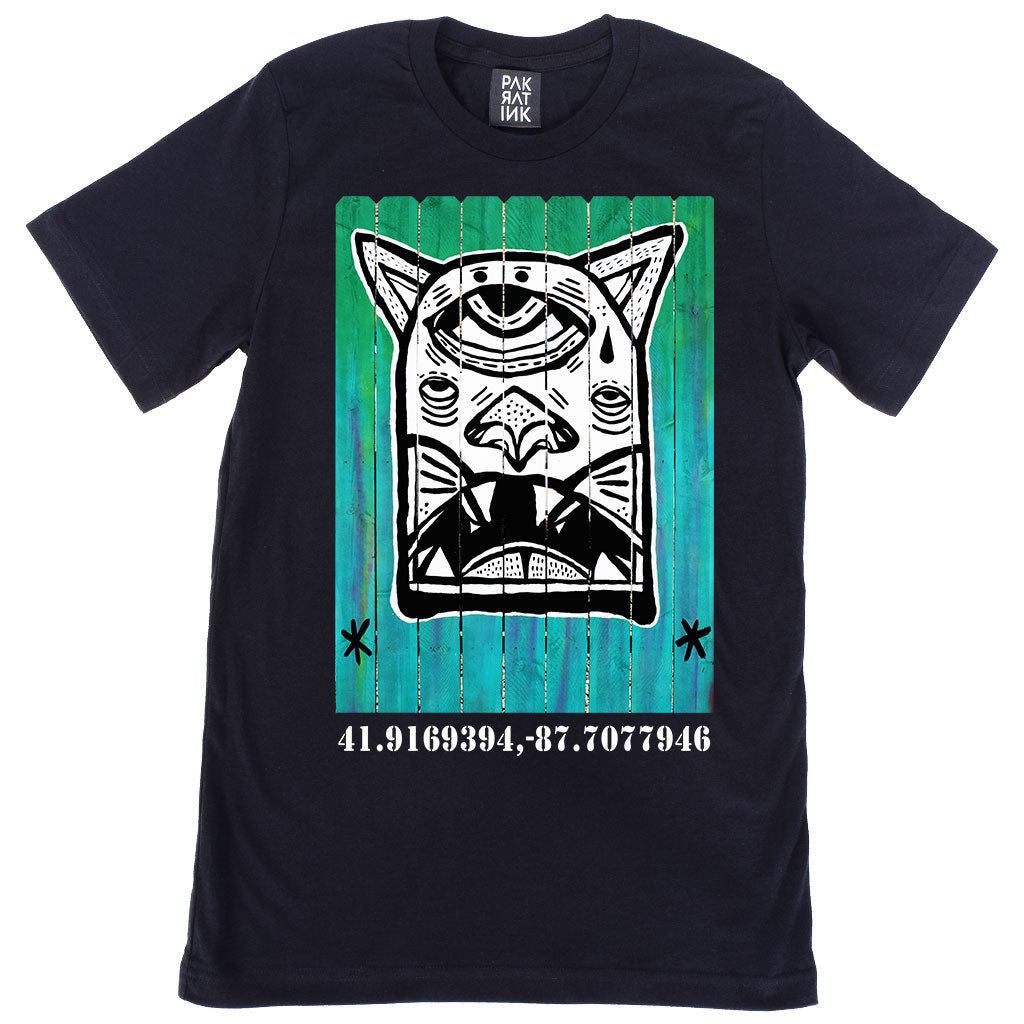 PakRat Ink Unisex T-shirt "Patio Dweller 1" by Jaymes Josef