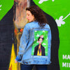 PakRat Ink Unisex Denim Jacket "Big Frida" by Marco Miller Urban Style