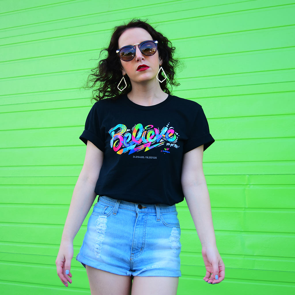 Unisex T-Shirt "Believe" By Jason Naylor